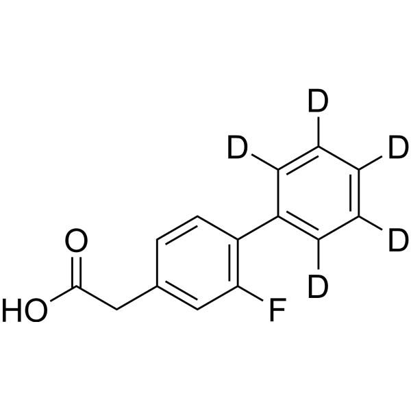 (2-Fluoro-4-biphenyl)acetic acid-d5 2733149-72-7